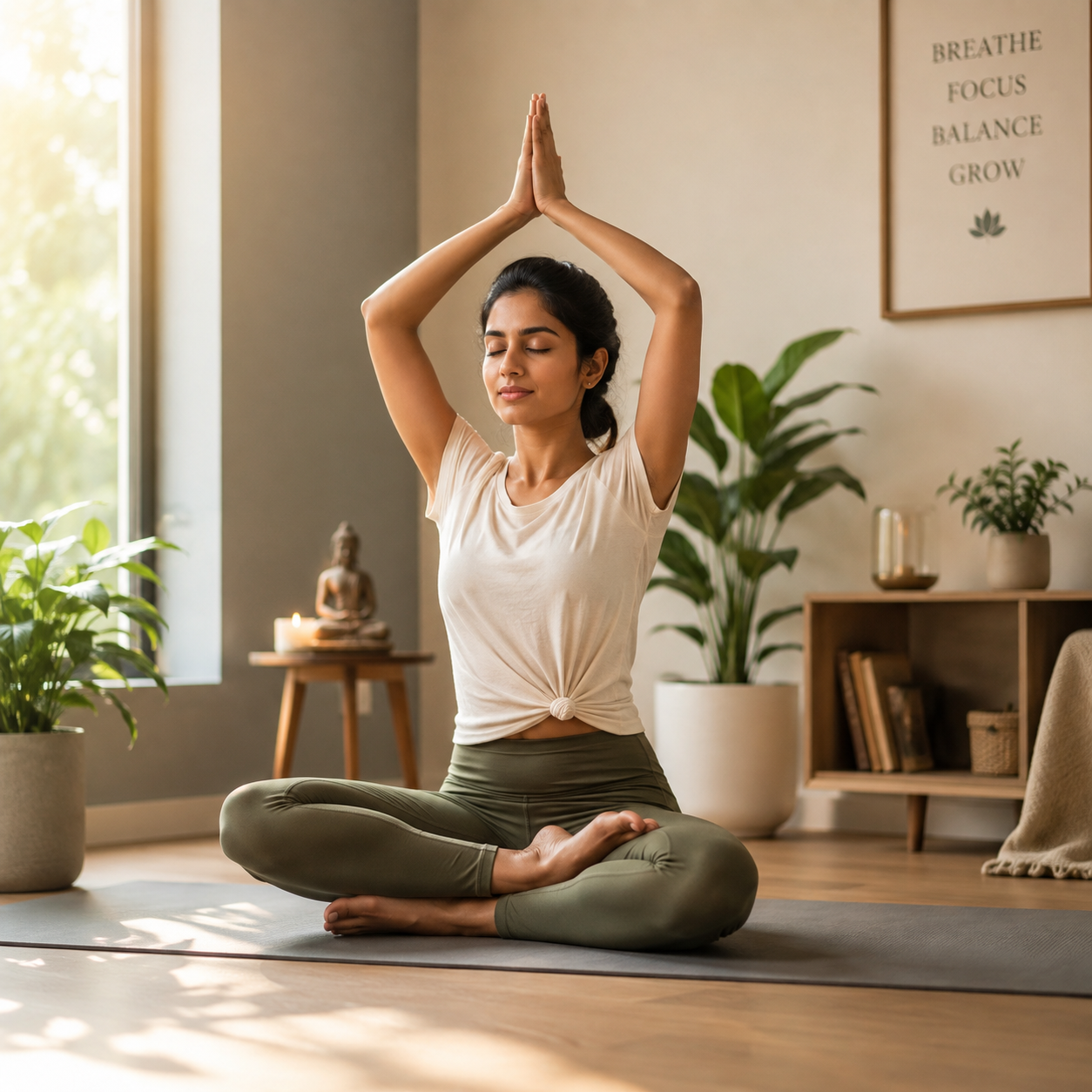 Rhea, yoga teacher at Yogisnest